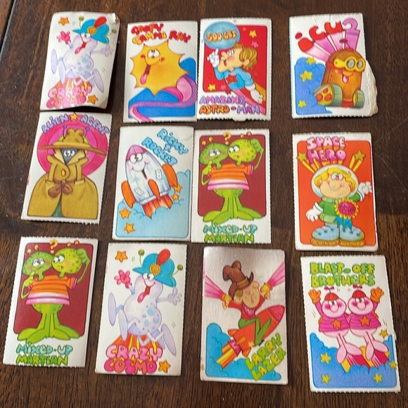 Vintage 80s matching game cards - Picture 2 of 8